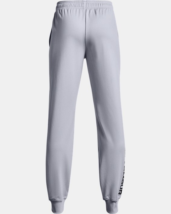 Boys' UA Brawler 2.0 Tapered Pants, Gray, pdpMainDesktop image number 1